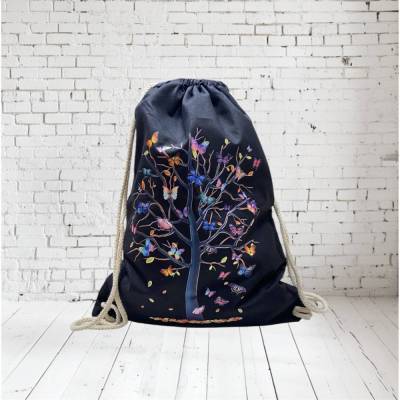 Rucksack Turnbeutel Stoffbeutel Butterfly-Tree
