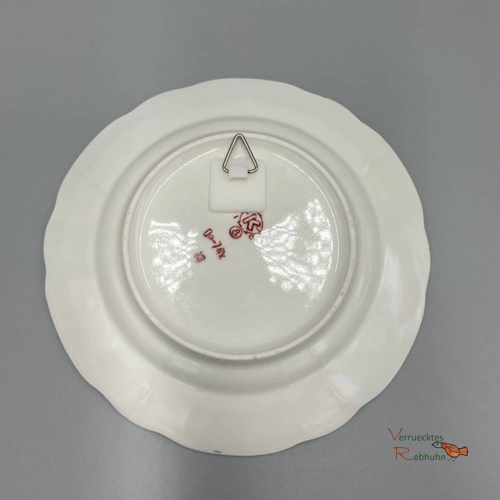 Vintage Wandteller "Pronto Toronto" – Upcycling Deko mit Spruch Bild 2