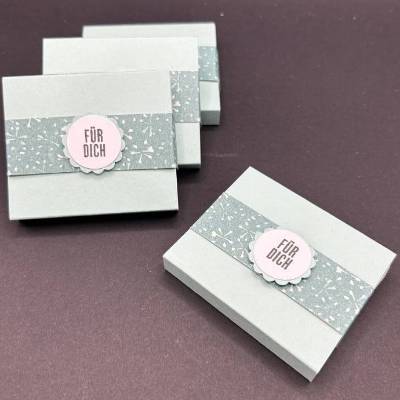 Gastgeschenk 10er Set "Für Dich" für Schokoladetafeln zu Hochzeit Konfirmation Taufe Einschulung uvm