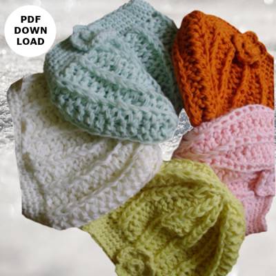 Strick-/Häkelanleitung "Mütze Marie"