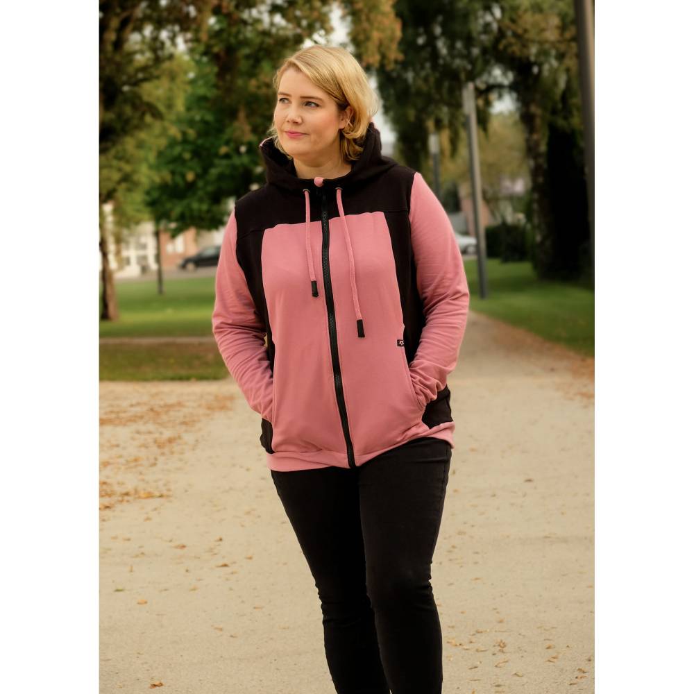 PDF-Schnittmuster Hoodiejacke Joulin (Gr. 32-54) – stylisch, bequem Bild 4