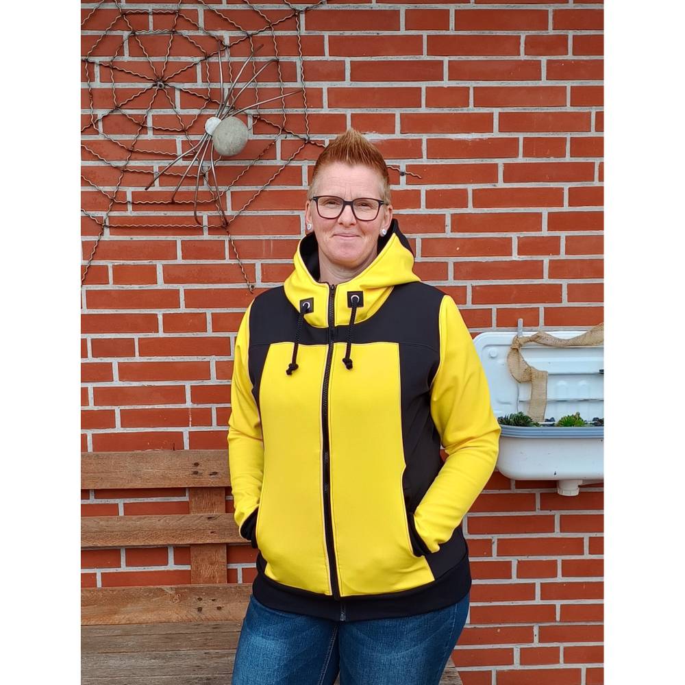 PDF-Schnittmuster Hoodiejacke Joulin (Gr. 32-54) – stylisch, bequem Bild 8