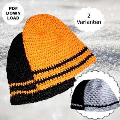 Häkelanleitung "Mütze Nordic"