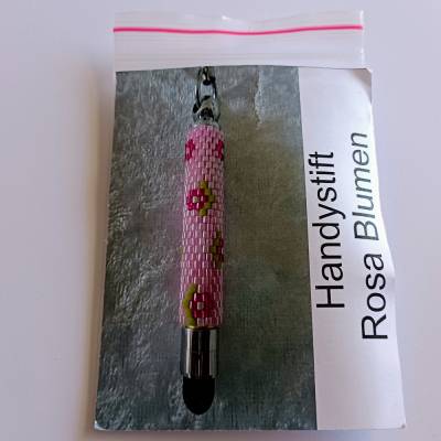 Kreativset für Handystift rosa Blumen