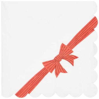 Servietten Schleifenband 20 Stück