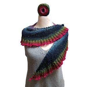 Kleines halbrundes Tuch stricken – Anleitung mit Video-Tutorials zum Download Bild 3