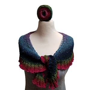 Kleines halbrundes Tuch stricken – Anleitung mit Video-Tutorials zum Download Bild 5