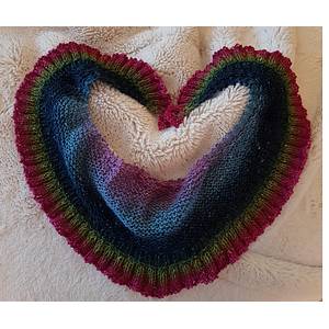 Kleines halbrundes Tuch stricken – Anleitung mit Video-Tutorials zum Download Bild 6