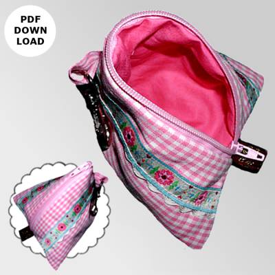 Nähanleitung "Schnullertasche"