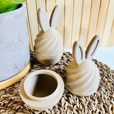 Osterei Dose mit Hasenohren, 3D-Druck, Ostergeschenk, Oster Dekoration