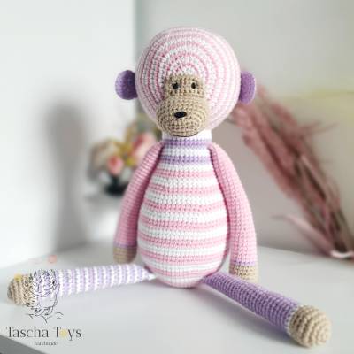 Affe Amigurumi Häkelanleitung PDF – Einfache Anleitung für Anfänger