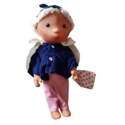 Vintage DDR Sandmännchen Puppe 70er Jahre | Deko & Geschenk | 30 cm