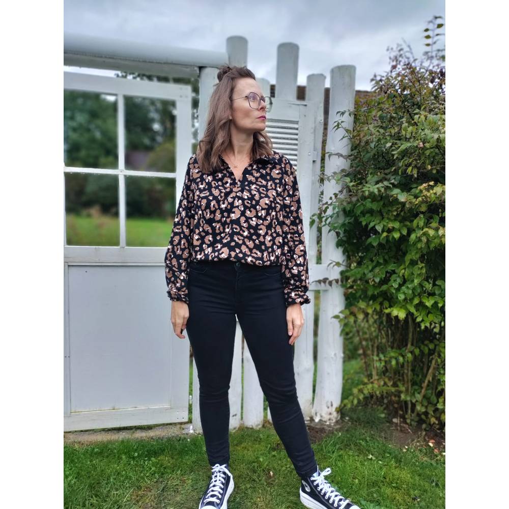 Ebook PDF Schnittmuster Damen Bluse Blusenshirt WEIDACH 1 (Webware)  Gr. 34-54 mit Videotutorial Bild 9