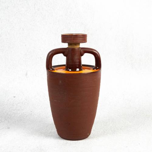 Keramikflasche oder Kanne, Vintage, mit Korkstopfen, von der Firma Goebel, aus den 1970er Jahren, Westgermany Pottery, F