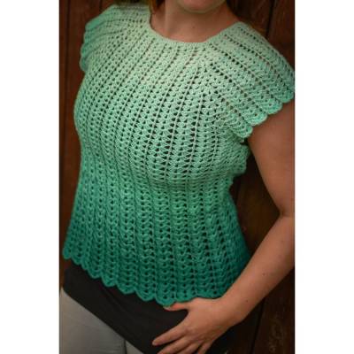 Häkelanleitung RVO Raglan Shirt "Louise", alle Größen möglich