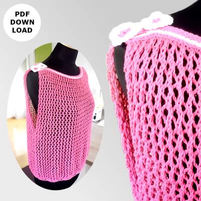 Strickanleitung "Top Maya"