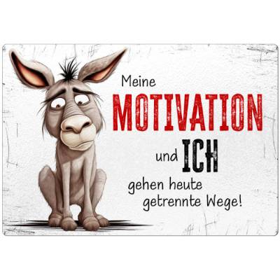 Glasschneidebrett 'Meine Motivation und ich', Frühstücksbrettchen, Schneidebrettchen, Humor, Arbeit, Geschenk
