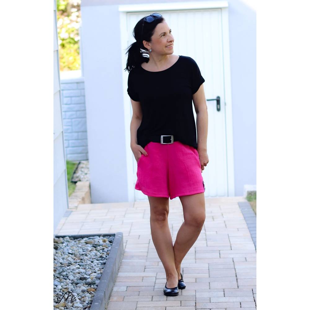 Ebook PDF Schnittmuster Damen Shorts, kurze Hose, Hose NAILA Gr. 34-54 Bild 3