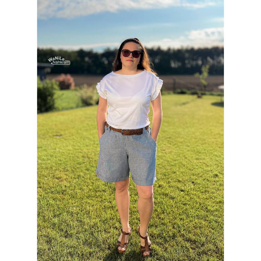 Ebook PDF Schnittmuster Damen Shorts, kurze Hose, Hose NAILA Gr. 34-54 Bild 5