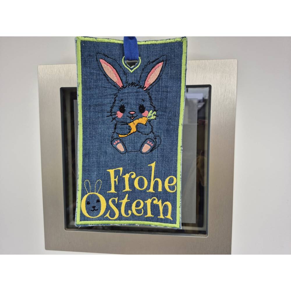 Stickdatei Schriftzug Frohe Ostern 14x14/15x15 Bild 4