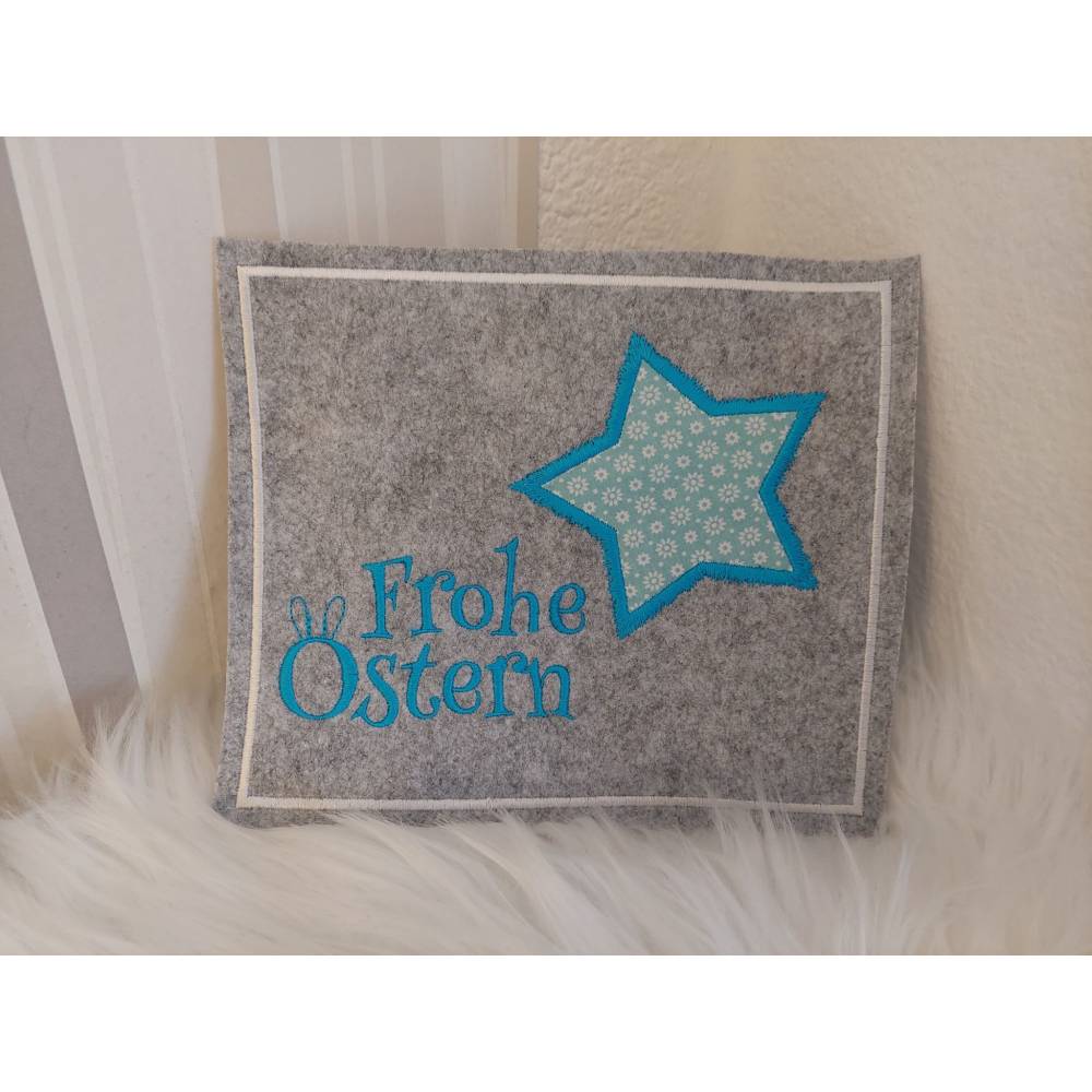 Stickdatei Schriftzug Frohe Ostern 14x14/15x15 Bild 9