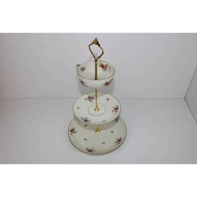 Etagere Vintage Blümchen Dekor