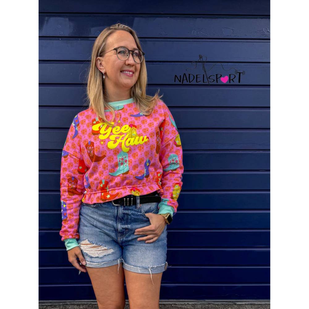 Ebook PDF Schnittmuster Damen Hoodie ELLGAU Gr. 34-56 Bild 6