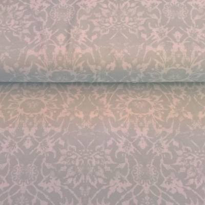 Jersey Ornamente eisblau, Meterware