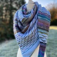 Strickanleitung Lizas Tuch New Waves