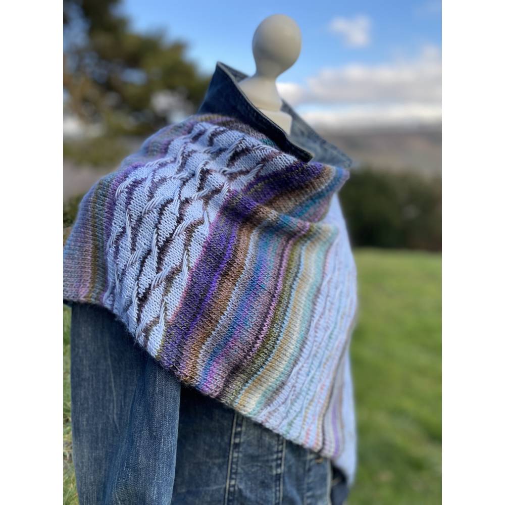 Strickanleitung Lizas Tuch New Waves Bild 3