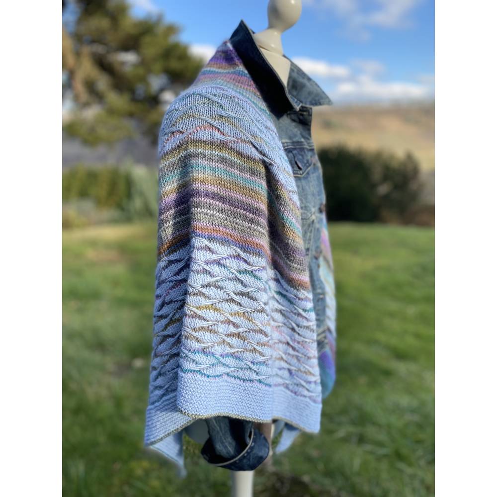 Strickanleitung Lizas Tuch New Waves Bild 6