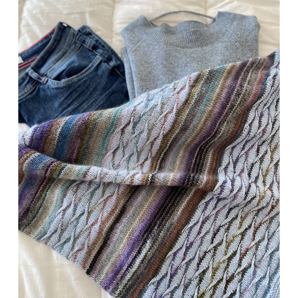 Strickanleitung Lizas Tuch New Waves Bild 9