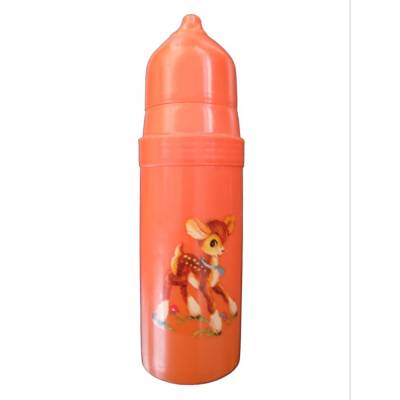 Vintage 80er Thermosflasche Baby mit Schnulleraufsatz – Helly 250 ml