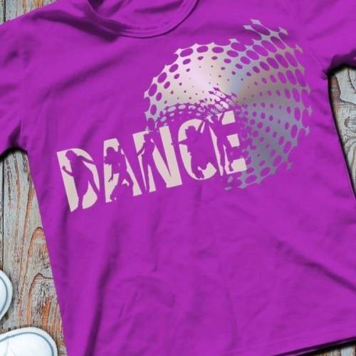 Shadow Sport - DANCE - Kombidatei mit Deko als SVG DXF Plottdatei Plotterdatei und png zum drucken
