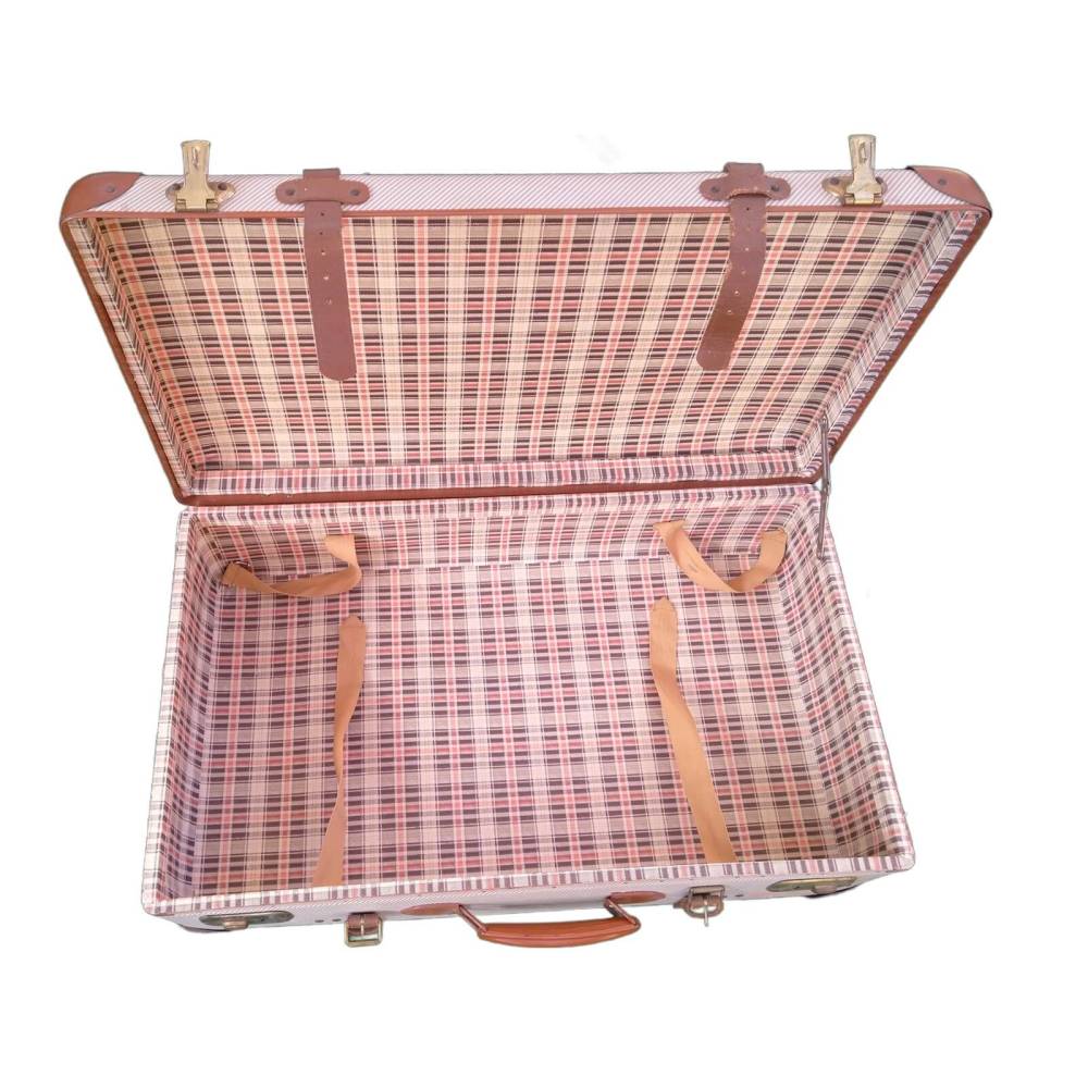Vintage Reisekoffer 50er Jahre – Boho Koffer, guter Zustand, Unikat Bild 1