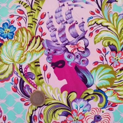 Tula pink Parisville Deja Vue Patchworkstoff Shipshape