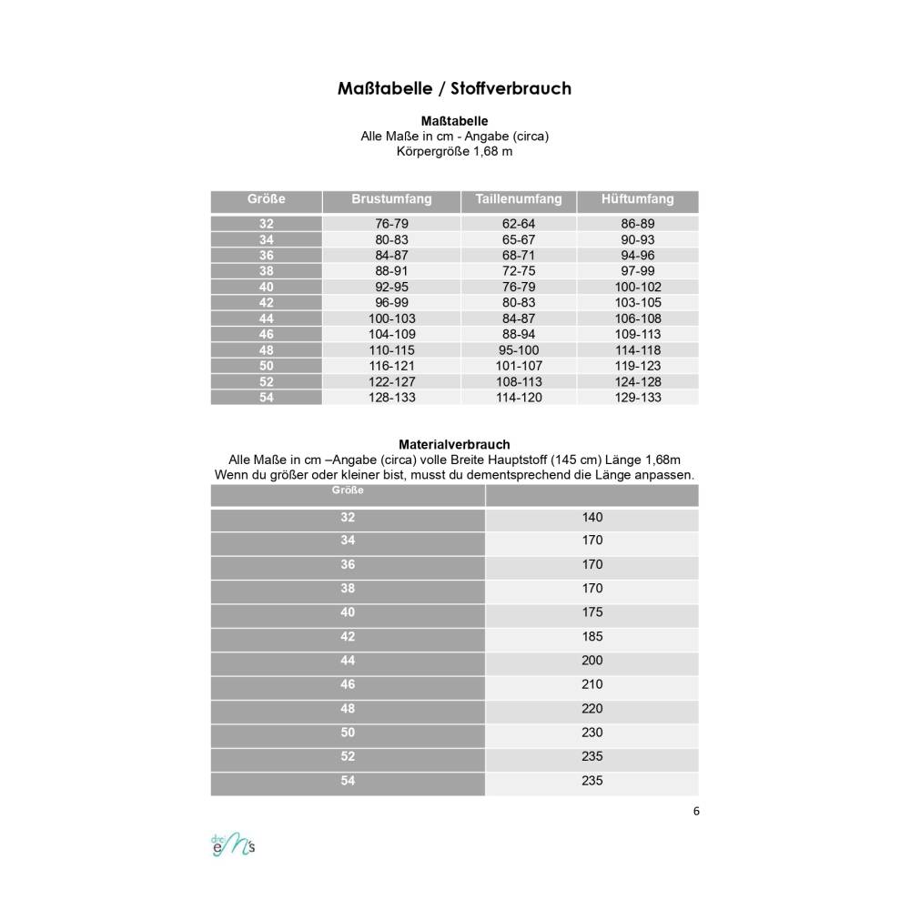 Ebook -PDF Schnittmuster Damen Hose BINDLACH Gr. 32-54 Bild 2