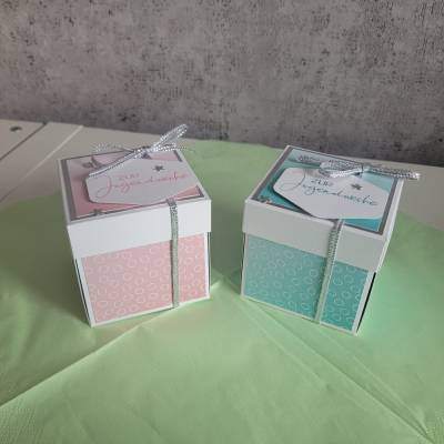 Explosionsbox zur Jugendweihe, Geldgeschenk, Geschenkidee, besondere Geschenke 