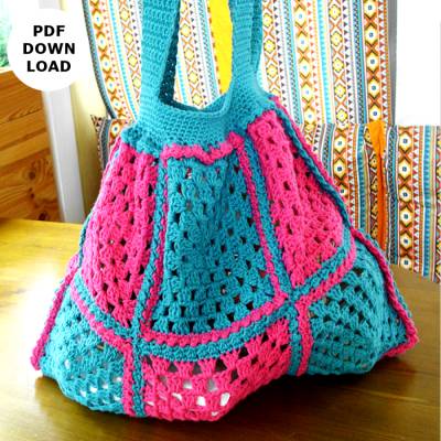 Häkelanleitung "Häkeltasche Big Molly"