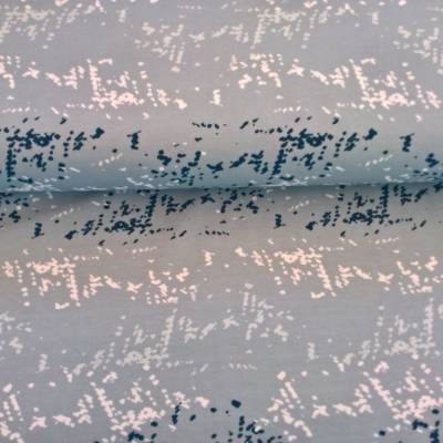 Jersey modern eisblau, Meterware