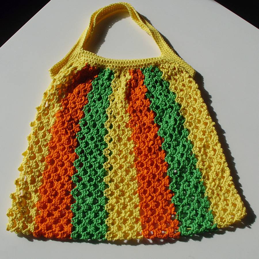 Häkelanleitung "Häkelnetz Coloro" Bild 2