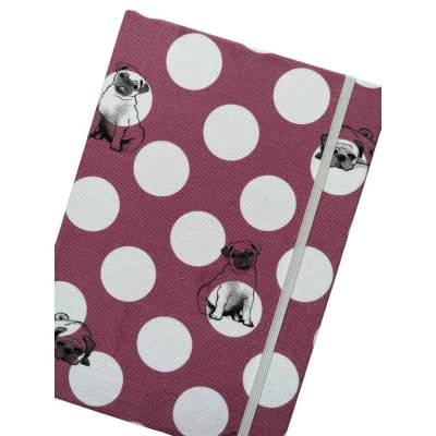 Notizbuch Französische Bulldogge "Frenchies&Dots"