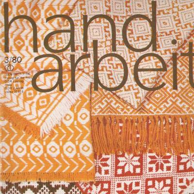 Vintage Zeitschrift Handarbeit Heft 3/80 DDR