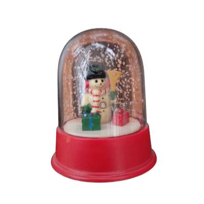 Vintage 80er Schneekugeln Mädchen Teddybär Schneemann Deko Nostalgie