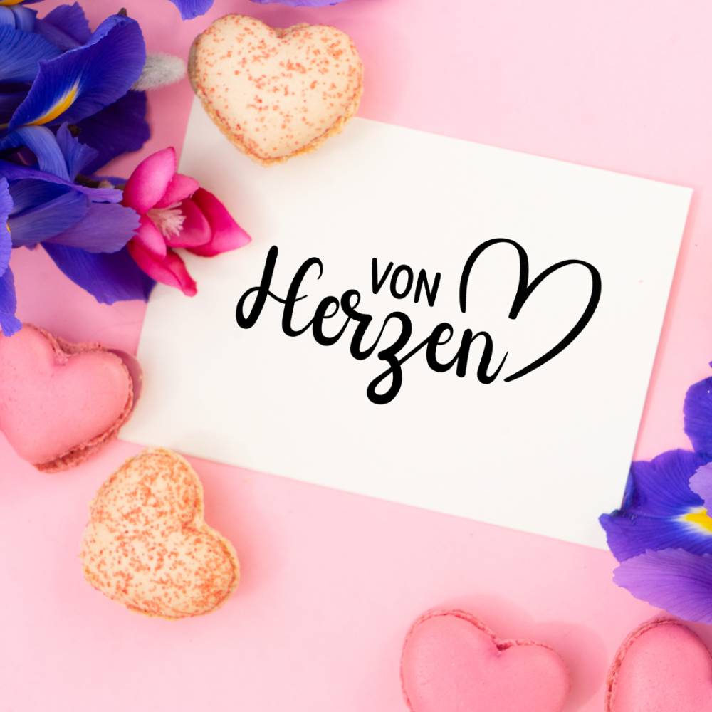 Plotterdatei "von Herzen" | SVG JPEG PNG Bild 4