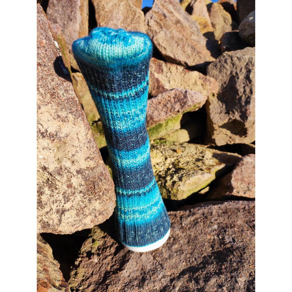 Socken Strickanleitung für gemütliche Fußwärmer Bild 3