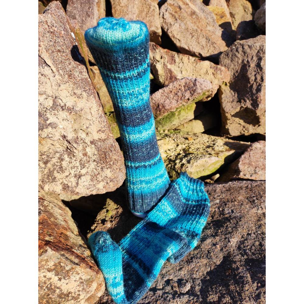 Socken Strickanleitung für gemütliche Fußwärmer Bild 4