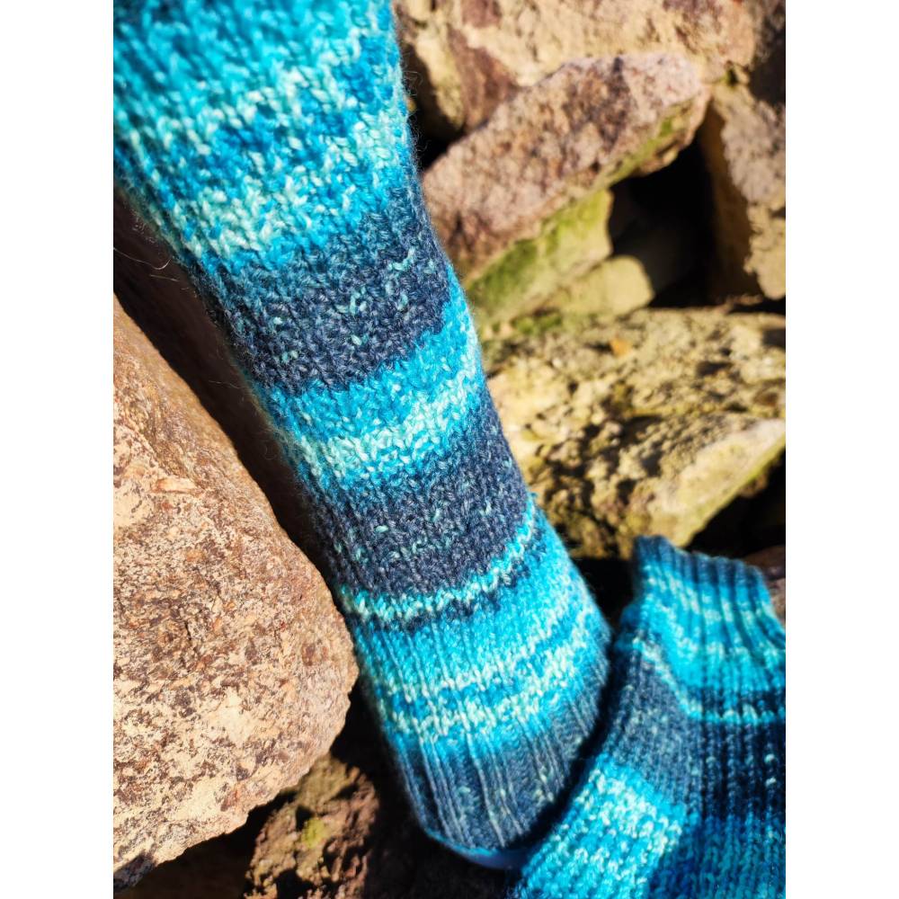 Socken Strickanleitung für gemütliche Fußwärmer Bild 5