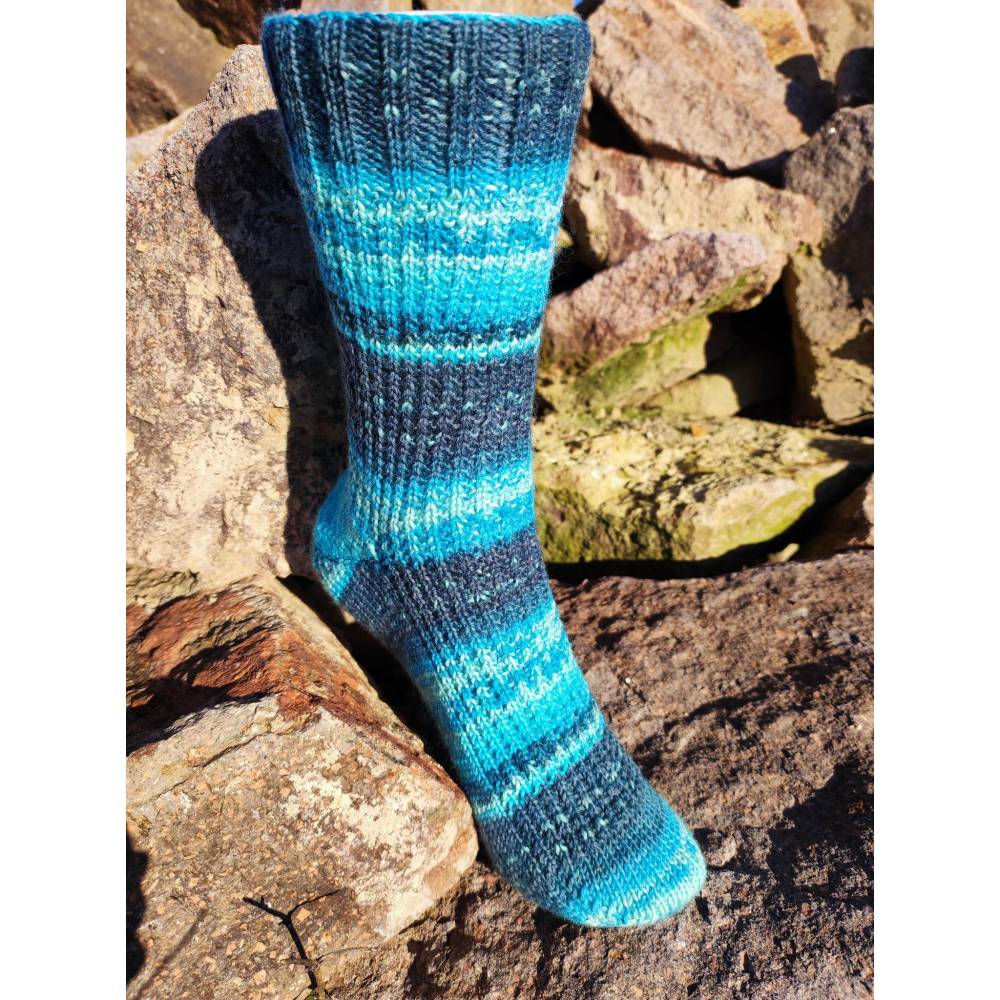 Socken Strickanleitung für gemütliche Fußwärmer Bild 6