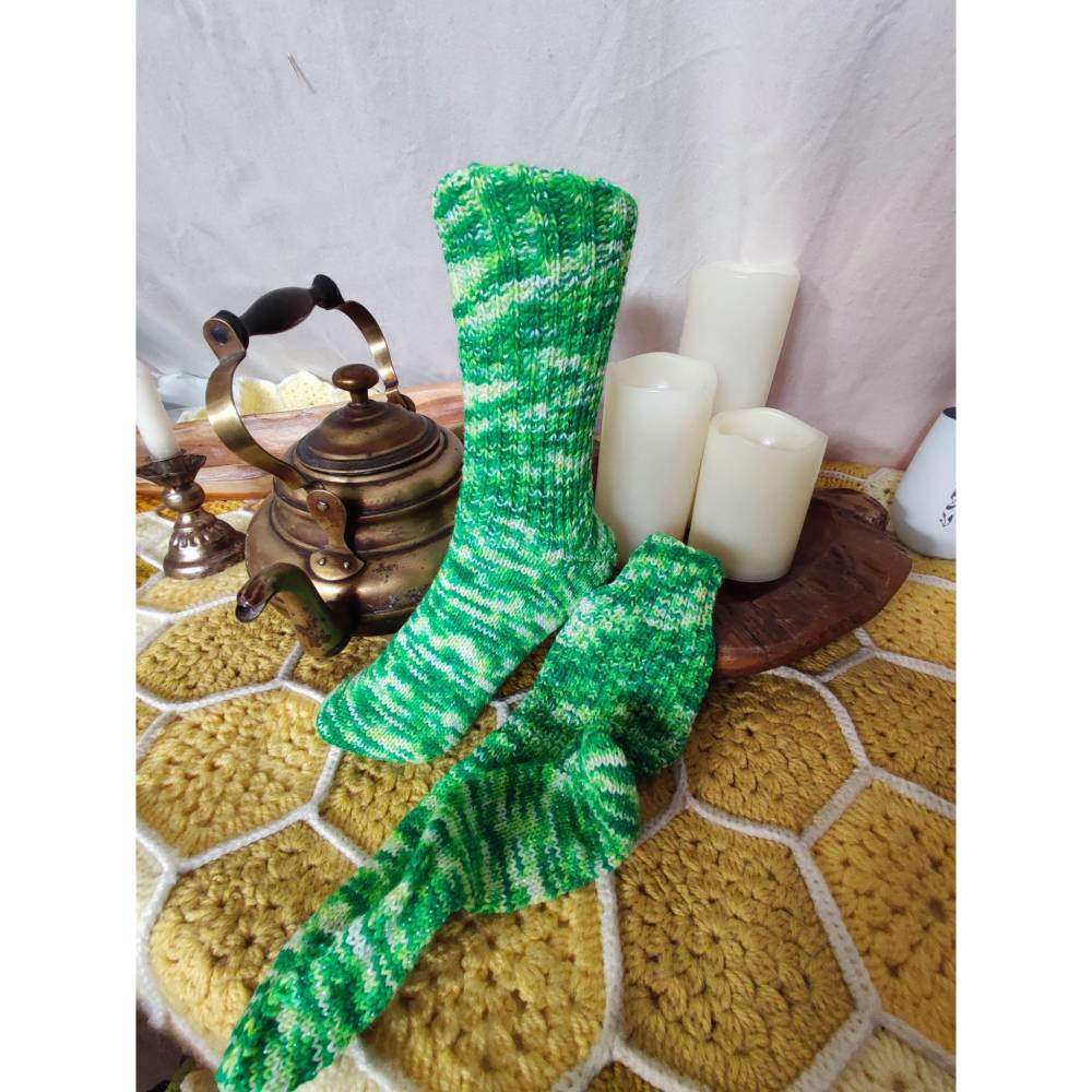 Socken Strickanleitung für gemütliche Fußwärmer Bild 7